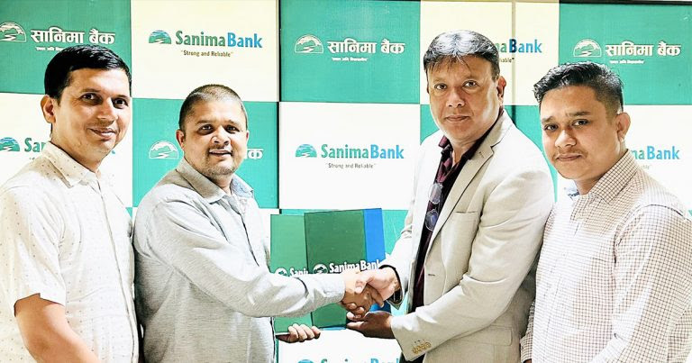 एड्भान्स्ड अटोमोबाइल्स र सानिमा बैंकबीच अटो लोन सम्झौता