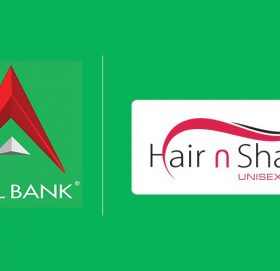 नबिल बैंकका ग्राहकलाई हेयर एन्ड शान्ति युनिसेक्स सैलुनमा विशेष छुट