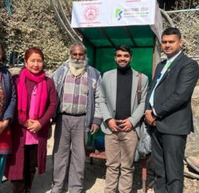 कामना सेवा विकास बैंकद्वारा जुत्ता सर्भिस बुथ हस्तान्तरण