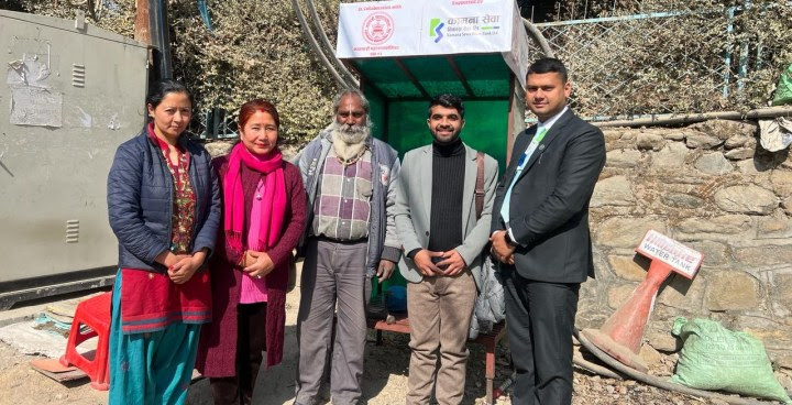 कामना सेवा विकास बैंकद्वारा जुत्ता सर्भिस बुथ हस्तान्तरण