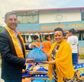 रक्षा नेपाललाई सिटिजन्स बैंकको सहयोग