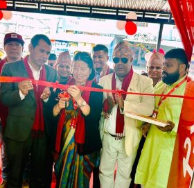 पोखराको नयाँ गाउँमा प्रभु बैङ्कको शाखा कार्यालय सञ्चालन