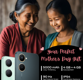 ग्लोबल टेक्नोलोजी ब्रान्ड, भिभोले ल्यायो पर्फेक्ट मदर्स डे उपहार