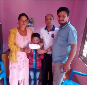 नेशनल लाइफद्वारा मृत्यु दाबी भुक्तानी