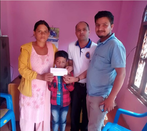 नेशनल लाइफद्वारा मृत्यु दाबी भुक्तानी