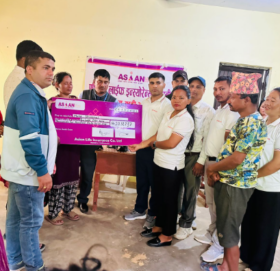 एशियन लाइफद्वारा १० लाख ५९ हजार रुपैयाँ मृत्यु दाबी भुक्तानी