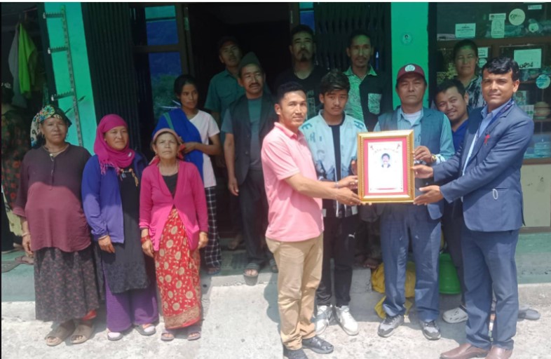 प्रस्तावकको मृत्युपछि रिलायबल नेपाल लाइफद्वारा आर्थिक सहायता