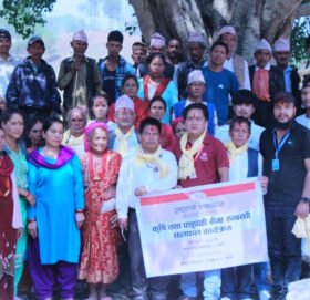 सल्यानमा एनएलजी इन्स्योरेन्सको कृषि तथा पशुपंक्षी बीमा सचेतना कार्यक्रम सम्पन्न