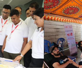 सिटी एक्सप्रेस मनी ट्रान्सफरले १८ औं बार्षिकोत्सवको अवसर पारेर रक्तदान कार्यक्रम आयोजना