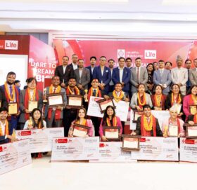 प्रभु महालक्ष्मी लाइफको विजनेश एक्सिलेन्स समिट-२०८१ भव्य रुपमा सम्पन्न