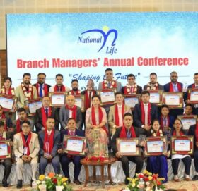 नेशनल लाईफको ब्रान्च मेनेजर्स एनुअल कन्फरेन्स ‘शेपिङ द फ्यूचर’ सम्पन्न