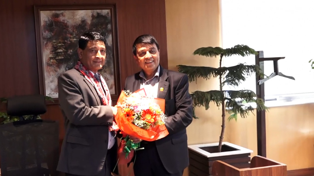 ग्लोबल आइएमई बैंकका प्रमुख कार्यकारी अधिकृत रेग्मीले सम्हाले कार्यभार