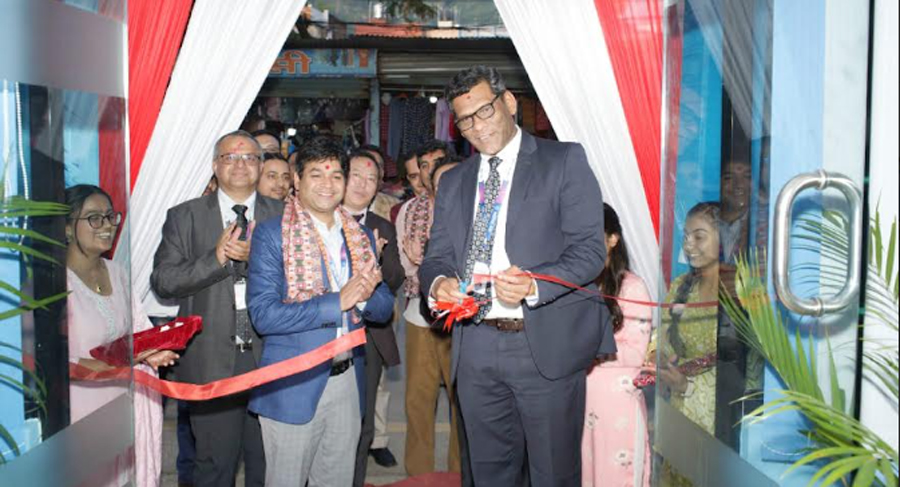 नेपाल एसबिआई बैंकद्वारा बागलुङ बजारका रहेको शाखा स्थानान्तरण