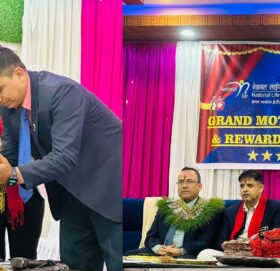 नेसनल लाइफ हेटौँडाको ग्रान्ड मोटिभेसनल एन्ड रिवार्ड कार्यक्रममा ६० अभिकर्तालाई सम्मान