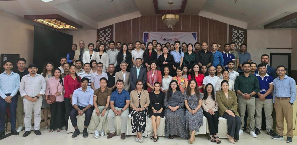 सिटिजन लाइफका कर्मचारीहरुलाई व्यक्तित्व विकास तालिम