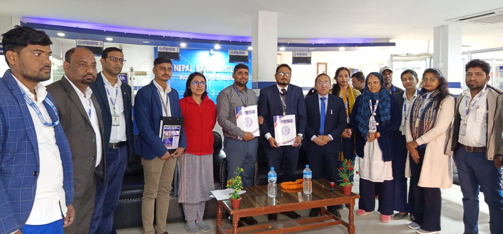 नेपाल बैंक लिमिटेड र सुनैना हस्पिटलबीच छुट प्रदान गर्ने सम्बन्धी सम्झौता