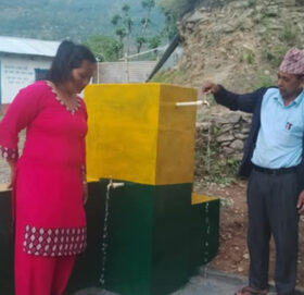 मुक्तिनाथ बैंक र मानव मिलनको सहकार्यमा सेतीदेवी विद्यालयमा खानेपानीको व्यवस्था