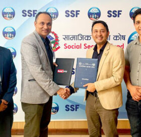 फोनपे र सामाजिक सुरक्षा कोषबीच सम्झौता, विदेशबाटै मोबाइल बैंकिङमार्फत् योगदान गर्न सकिने