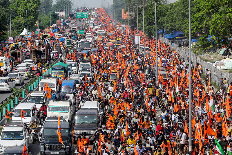 भारतको हरिद्वारस्थित एक मन्दिरमा भागदौड मच्चिँदा छ जनाको मृत्यु