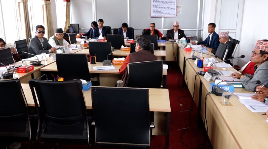 जलस्रोत विधेयकमाथिको दफावार छलफल टुङ्ग्याइदै