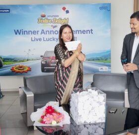 हुन्डाई फेस्टिभ डिलाइट २०८१ बम्पर अफरको विजेता घोषणा