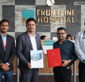 एनआईसी एशिया बैंकका ग्राहकलाई फ्रन्टलाइन हस्पिटलमा छुट