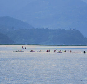 फेवातालमा बोटिङ
