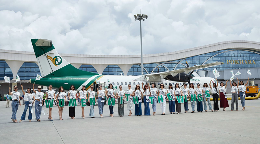यती एयरलाइन्स प्रायोजित ‘वुमन विथ द विङ्स’ प्रतियोगिता पोखरामा