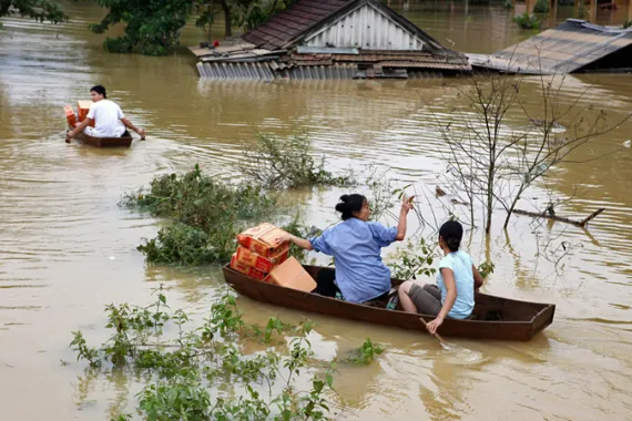 भियतनाममा बाढीको कहर, १० जनाको मृत्यु