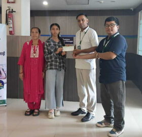 सांग्रिला डेभलपमेन्ट बैंकद्वारा विमाङ्क रकम हस्तान्तरण