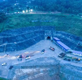 सुनकोशी मरिन डाइभर्सन आयोजनाको काम सात वर्षमा ३७ प्रतिशत