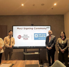 एनएमबि बैंक र बेस्ट वेस्टर्न प्लस काठमाण्डौबीच साझेदारी