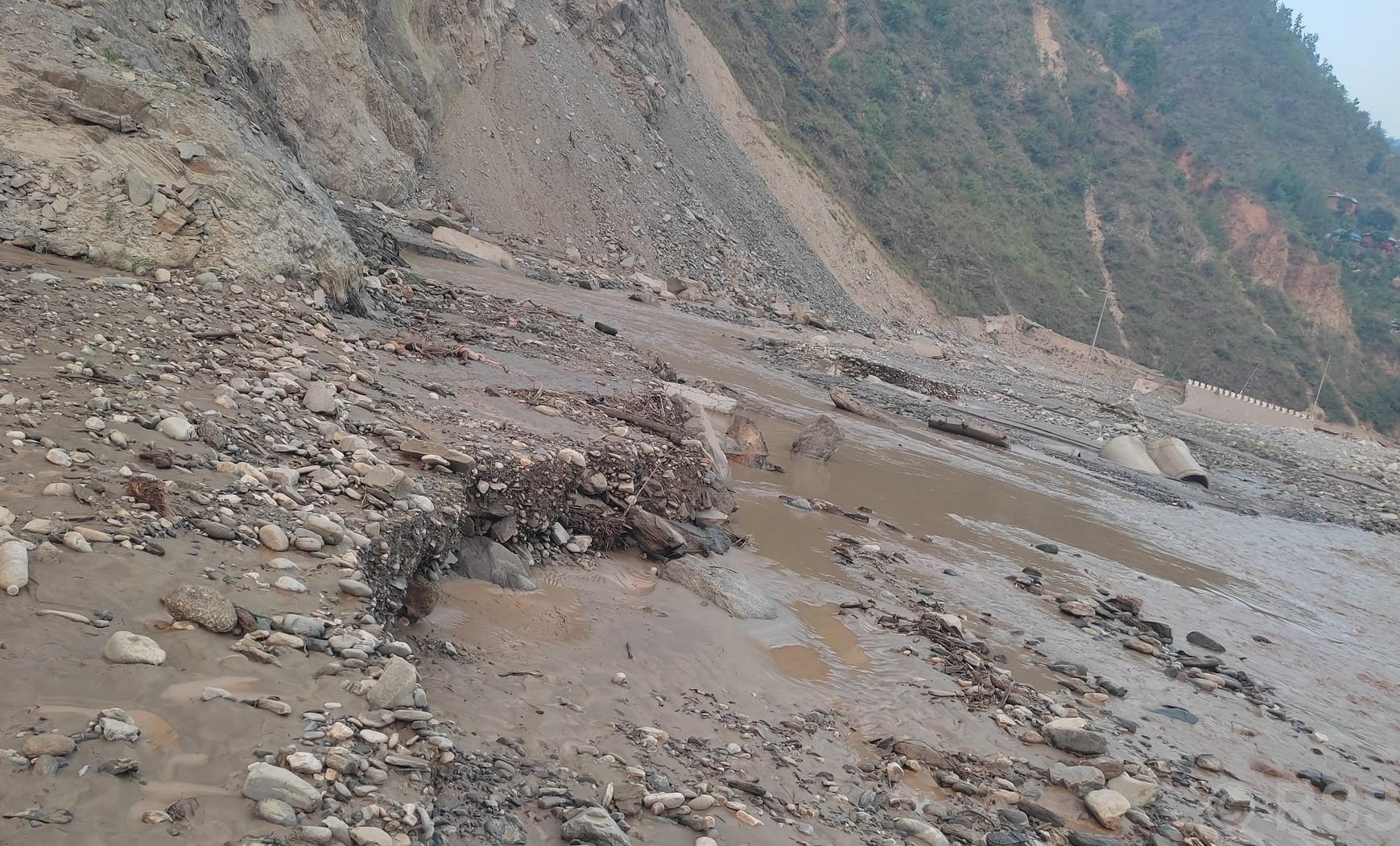 एक वर्षमै थिलथिलियो बिपी राजमार्ग