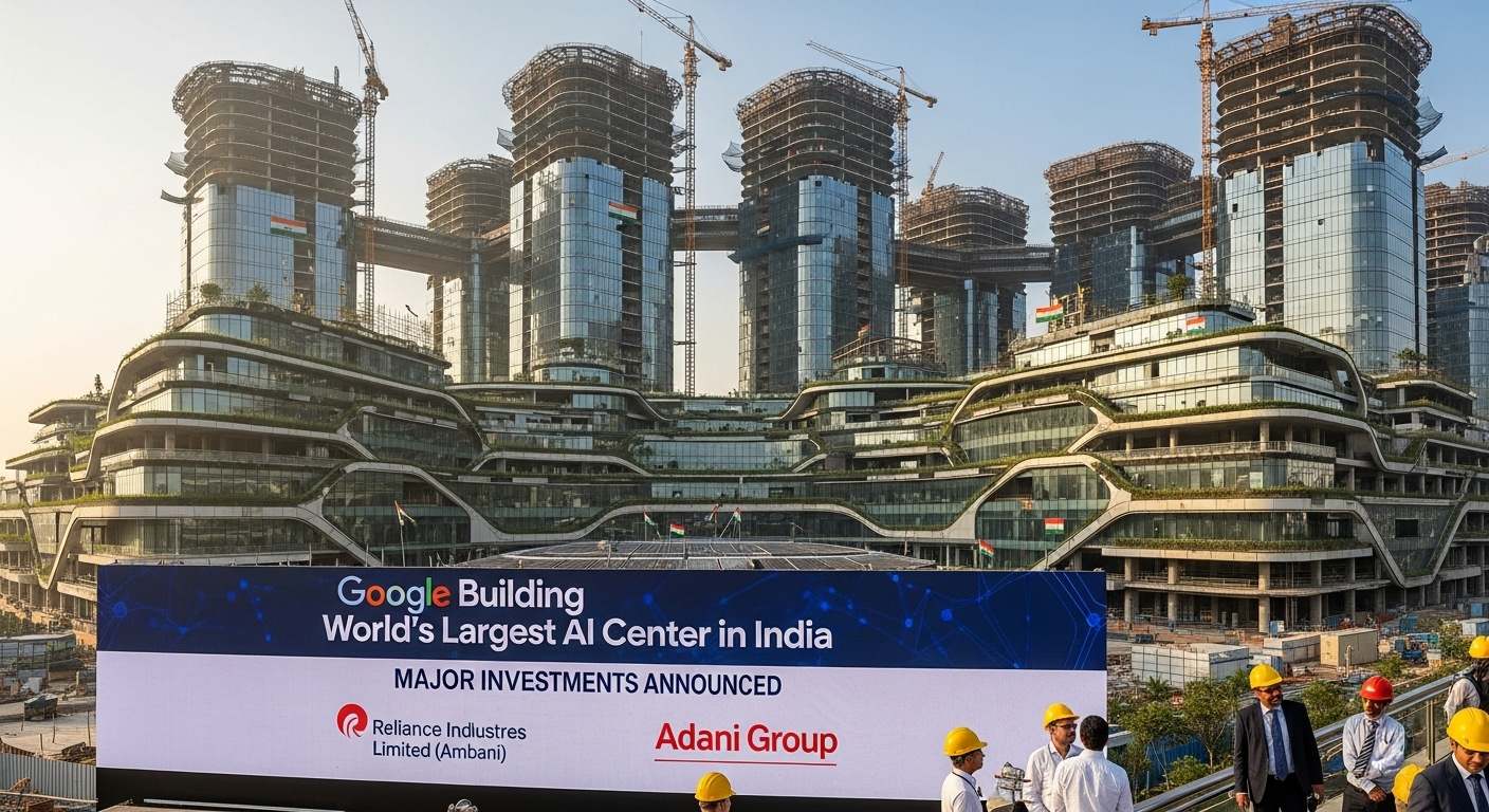भारतमा संसारकै ठूलो एआई केन्द्र बनाउँदै गूगल