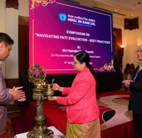नेपाल एसबिआई बैंकद्वारा ‘एफएटीएफ इभ्यालुएसन- बेस्ट प्राक्टिसेज’ गोष्ठी आयोजना