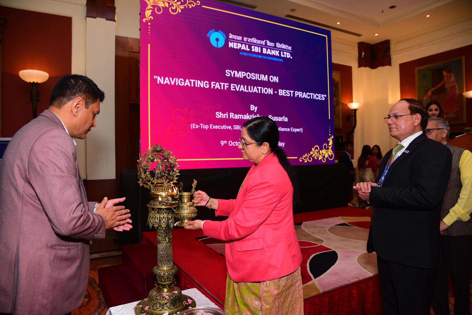 नेपाल एसबिआई बैंकद्वारा ‘एफएटीएफ इभ्यालुएसन- बेस्ट प्राक्टिसेज’ गोष्ठी आयोजना