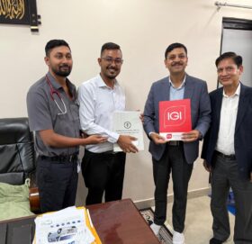 काठमाडौं नेशनल मेडिकल कलेज र आइजिआई प्रुडेन्सियलबीच सम्झौता
