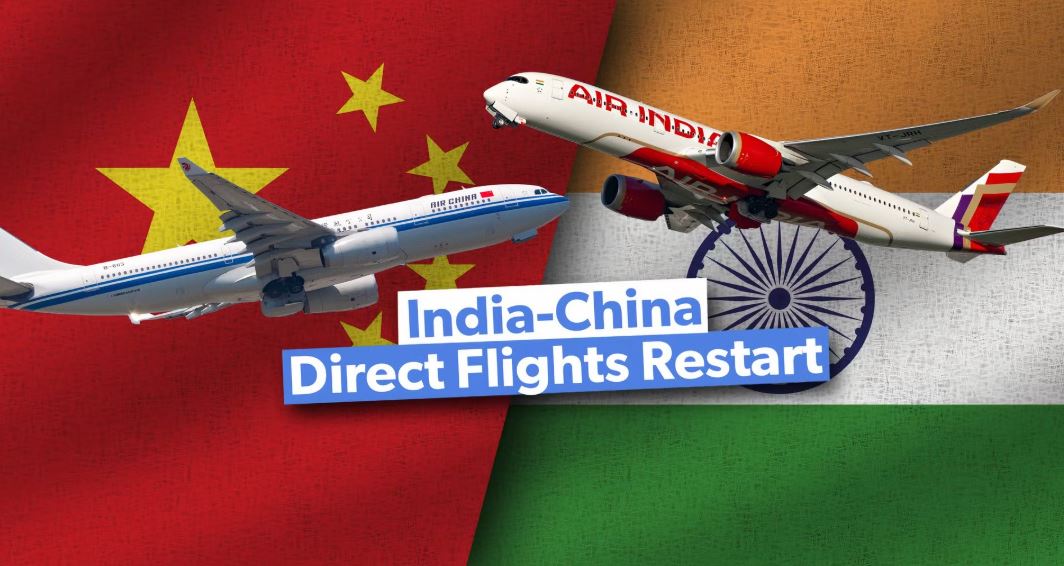 ५ वर्षपछि पुन: भारत–चीनबीच सीधा हवाई सेवा सुरु हुने