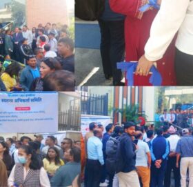 ५ दिनदेखि हिमालयन लाइफका अभिकर्ता आन्दोलनमा