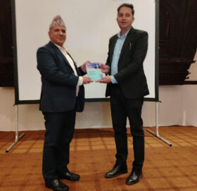 नेपाल उद्योग वाणिज्य महासंघलाई ब्रिटिस काउन्सिल गोइङ ग्लोबल पार्टनरसिप अवार्ड