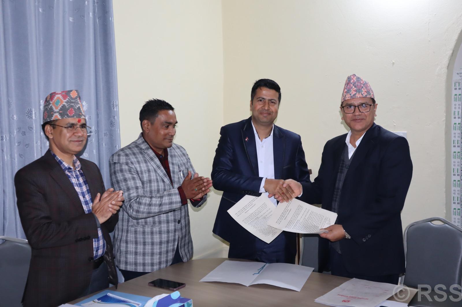 आन्तरिक राजस्व कार्यालय खैरहनीको काम पालिकाबाट