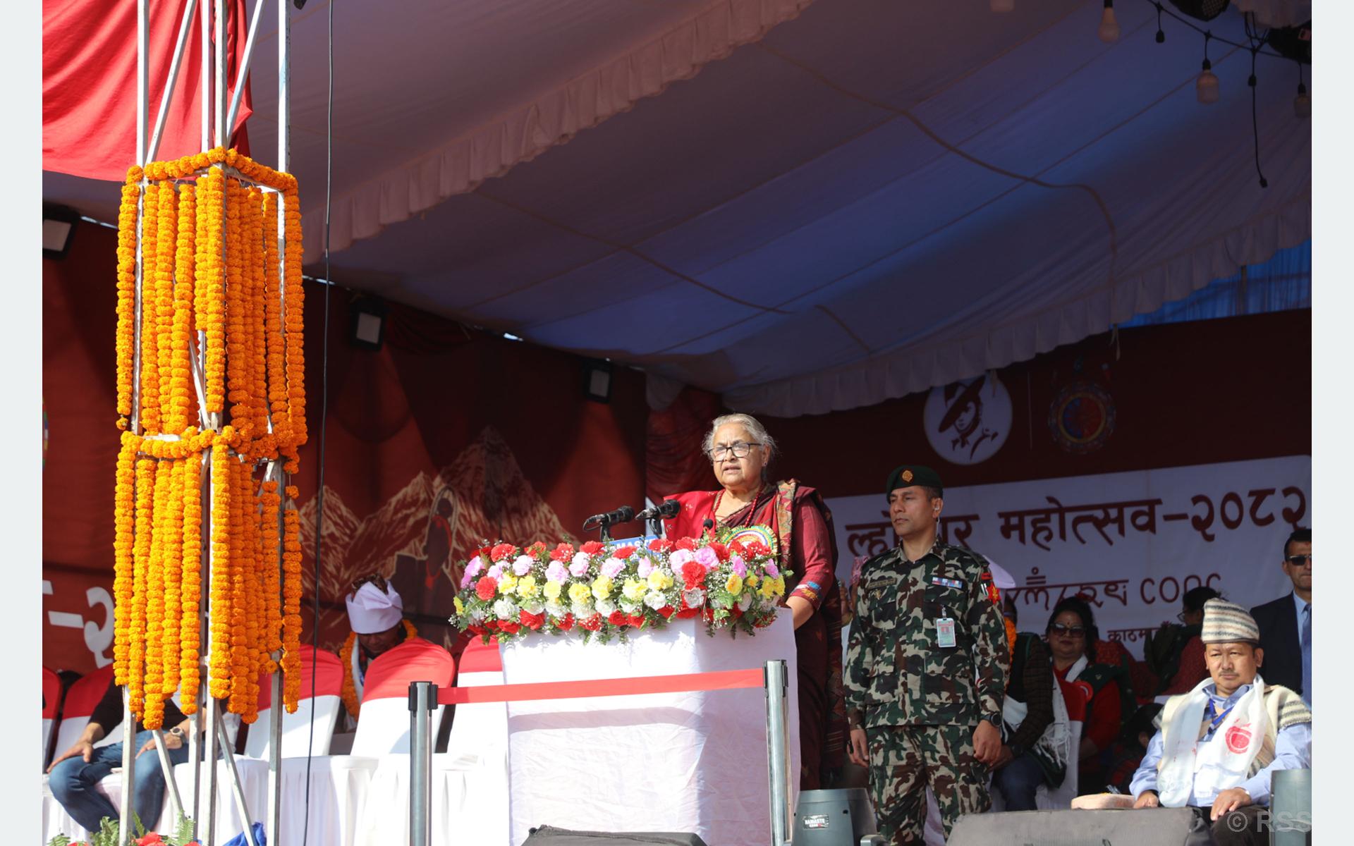 युवाले चाहेजस्तो देश निर्माणमा अग्रसर छौँः प्रधानमन्त्री