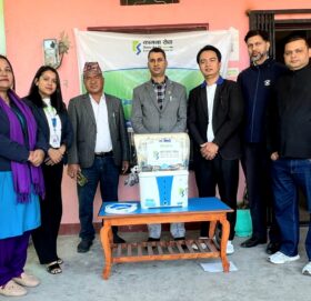 कामना सेवा विकास बैकले स्वास्थ्य केन्द्रहरुमा गर्यो सहयोग