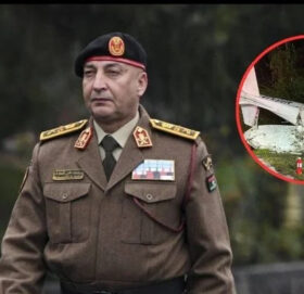 टर्कीकाे विमान दुर्घटनामा लिबियाली सेना प्रमुख अली अहमदकाे मृत्यु