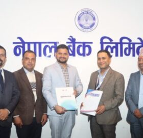 नेपाल बैंक र नेशनल प्याथ ल्याब रिसर्च सेन्टरबिच सम्झौता