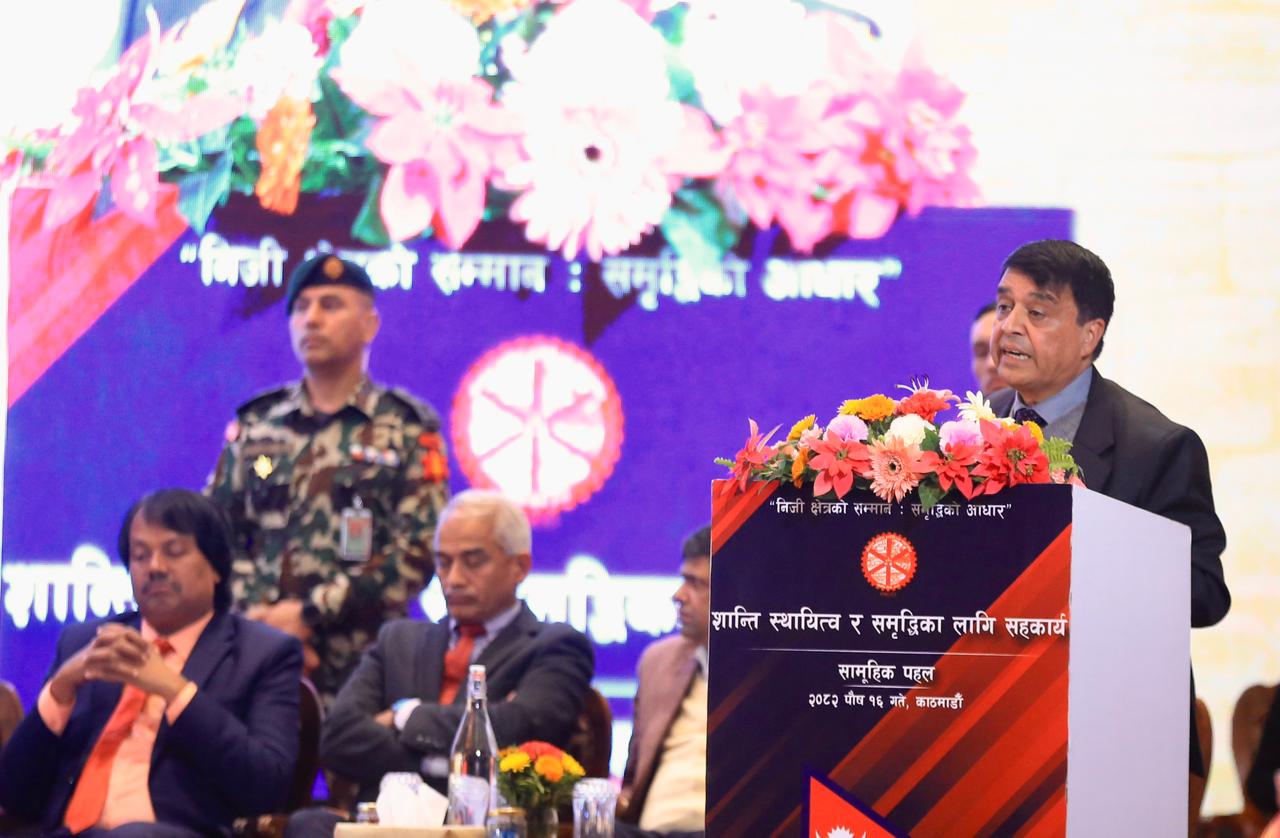 प्रधानमन्त्री कार्कीलाई महासंघ अध्यक्ष ढकालले सुनाए व्यवसायीका पिडा