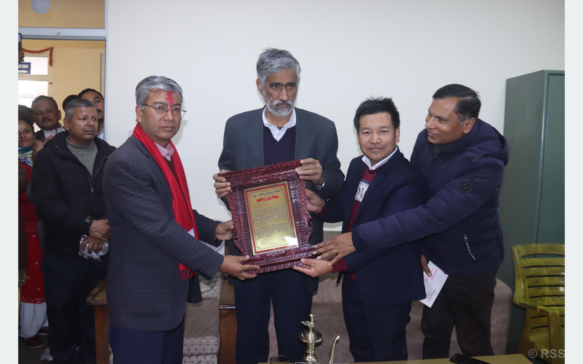 नायब महाप्रबन्धक शाक्य रासस सेवाबाट बिदाइ