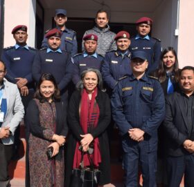 हिमालयन एभरेष्ट इन्स्योरेन्सद्वारा क्षतिग्रस्त प्रहरी इकाईको पुनःनिर्माण