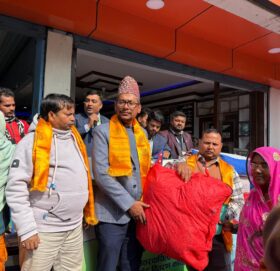 कामना सेवा विकास बैंकले लहानको विपन्न वस्तीका दलितलाई गर्‍यो सहयोग