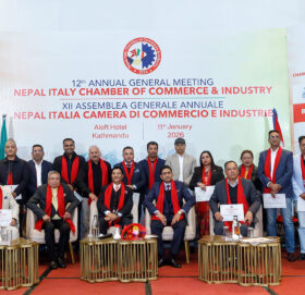 नेपाल–इटाली चेम्बर अफ कमर्सको १२औं वार्षिक साधारण सभा सम्पन्न